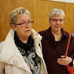 Inga-Lisa Mellström och Birgit Olsson - tidigare tändsticksarbetare